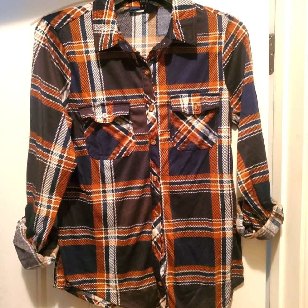 Flannel button up
